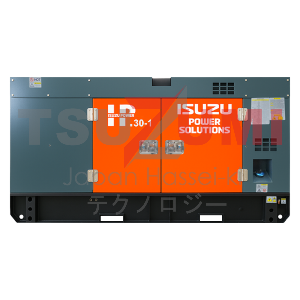 Genset Silent Diesel 30 kva 1 phase Isuzu IP30-1
